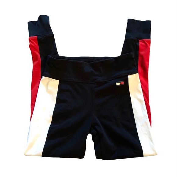 Tommy Hilfiger Sport Colorblocked Logo Leggings - Picture 8 of 8